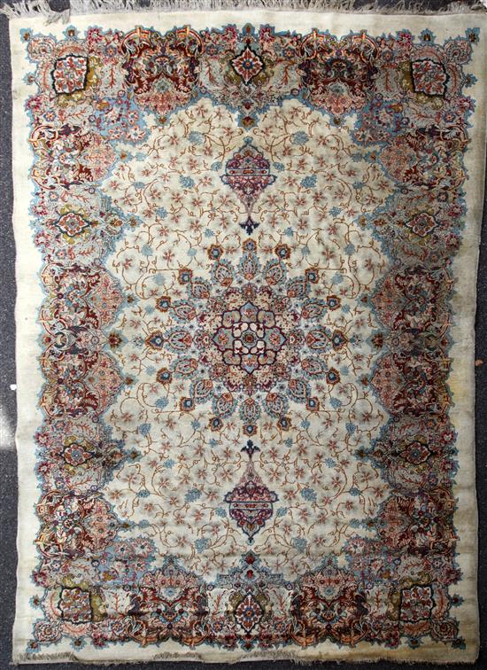 A mid 20th century Kurdistan carpet, 12ft by 8ft 5in.